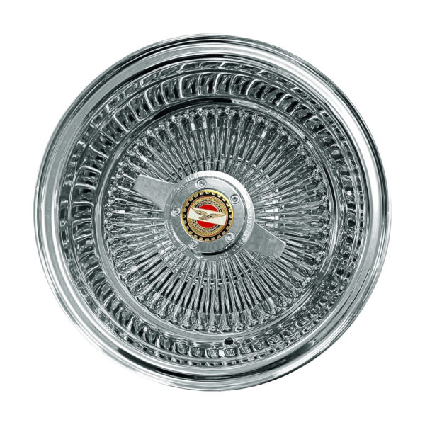 100 Spoke Straight Laced Chrome Zeniths
