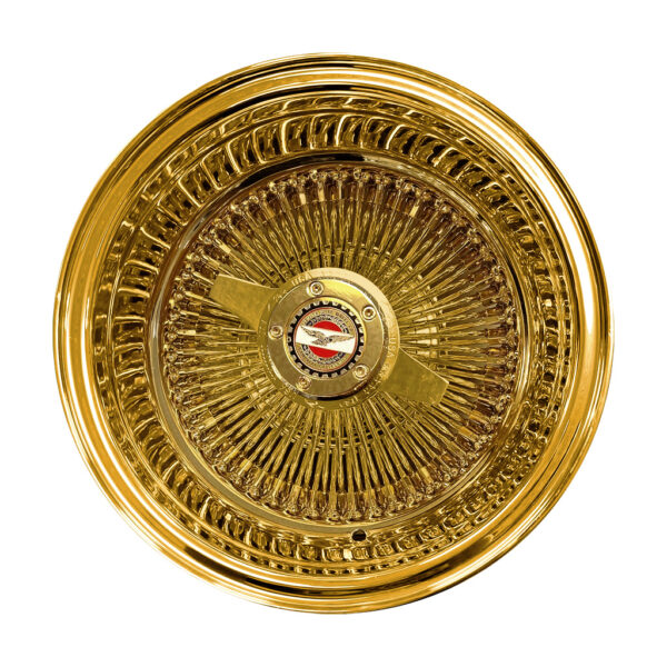 100 Spoke Straight Laced Gold Zeniths