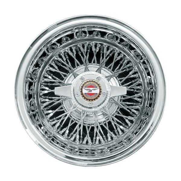 72 Spoke Cross Laced Chrome Zeniths