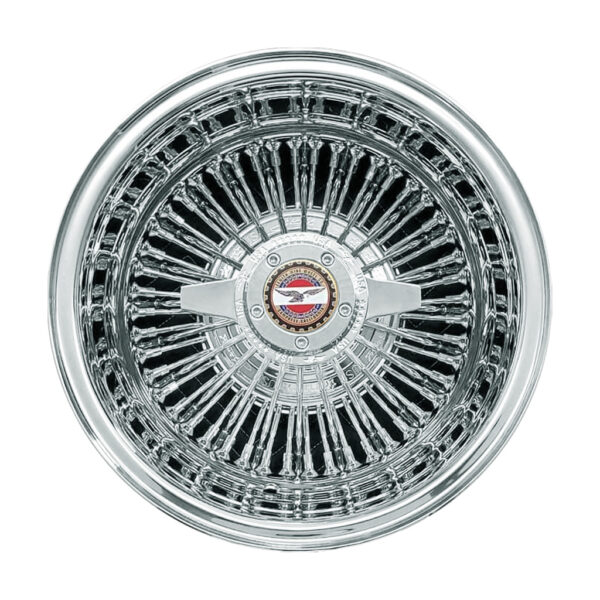 72 Spoke Straight Laced Chrome Zeniths