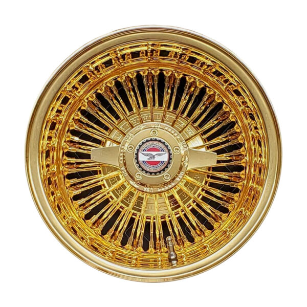 72 Spoke Straight Laced Gold Zeniths