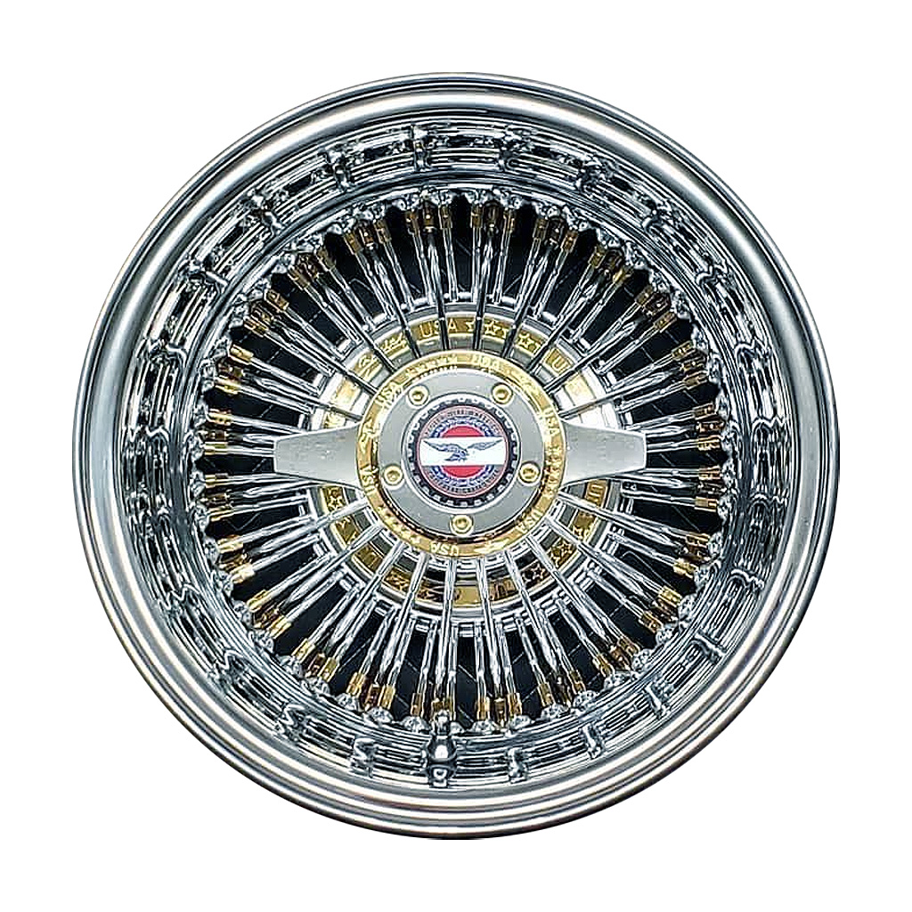 72 Spoke Straight Laced Triple Gold Zeniths